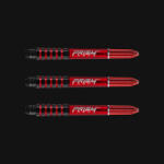 Winmau Dart szár Winmau Prism force közepes piros