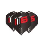 Winmau Dart Toll Winmau Prism Delta Blade 6 Logó, Fekete - jateksport