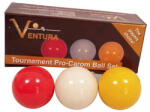 VENTURA Karambol golyókészlet Ventura 61, 5mm tournament colors