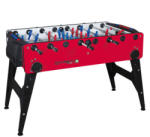 NIR Csocsó asztal összecsukható Norditalia Stelvio Rosso teleszkópos és nem teleszkópos rudazattal