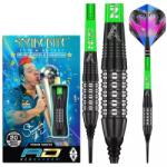 Red Dragon DART SZETT RED DRAGON SOFT PETER WRIGHT, SNAKEBITE BLACK STRIKE 90% WOLFRAM, 20g