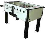 Sardi Csocsó asztal, SARDI FAXE, üveges, normál vagy teleszkópos rudazattal, érmevizsgáló nélkül (fehér)