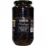 LORETO magozott fekete olivabogyó 935 g - mamavita