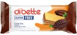 DIBETTE kakaós krémmel töltött mártatlan ostya, fruktózzal gluténmentes 50 g