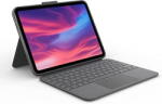 Logitech Case with keyboard Combo Touch cu tastatura pentru iPad 10th gen, Layout UK, Oxford Grey (920-011441)
