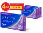 Alcon Air Optix Plus HydraGlyde Multifocal - 4 doboz (3 db/doboz)
