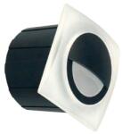 2R LED STAIR 08 3W süllyesztett lámpatest fekete-fehér (L010205005) - mystock