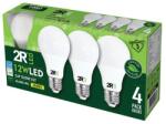 2R LED CAP GLOBE SET A60 E27 12W 3000K 4db-os szett körte fényforrás (CAP GLOBE SET 12W 3000K)
