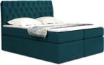 Miló Bútor TYP58 boxspring ágy, türkiz zöld - mindigbutor - 464 970 Ft