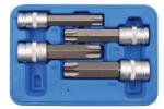 BGS technic 4 részes bit dugókulcs készlet, T-torx biztonsági kivitel, 1/2" dobozban (BGS-5103) (BGS-5103)