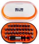 Bahco 31 darabos bitkészlet hornyolt, Phillips, Pozidriv, TORX, imbusz és bittartó (59/S31B) (59/S31B)