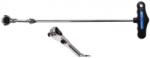 BGS technic T-nyelű flexibilis forgatható fejű racsnis hajtószár 450 mm hosszú 1/4" (BGS-2126) (BGS-2126)