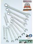 Brüder Mannesmann 12db-os MANNESMANN PRO CROVA CSILLAG-VILLÁSKULCS KÉSZLET 6-22mm 10év GARANCIA (130-12DIN)