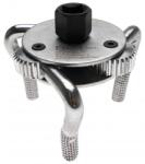 BGS technic BGS 3 karmos olajszűrő leszedő szerszám, meghajtó adapter négyszög 1/2" és 3/8", hatszög 21 mm, átmérő 50-110 mm 3 lábú (BGS-1031) (BGS-1031)