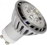 Lumen Power Ledes izzó GU10 5W MR16 Átlátszó Meleg Fehér 3000k 230V (06-818-cald)