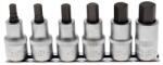 BGS technic 6 részes imbusz bit dugókulcs készlet, 6 - 14 mm, 1/2" sínen (BGS-8887)