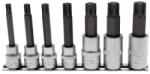 BGS technic Ribe bit dugókulcs készlet, 3/8", 1/2" sínen (BGS-5185) (BGS-5185)