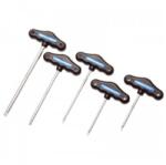 BGS technic 5 részes T-kulcs készlet, imbusz 3x100 - 8x200 mm (BGS-773)