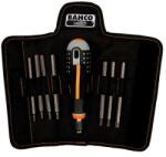 Bahco ERGO csavarhúzó cserélhető szárakkal, készlet, 7 db Torx ® csavarokhoz (BE-8573) (BE-8573)