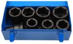 BGS technic 8 részes 1" gépi dugókulcs készlet, EXTRA hosszú kivitel 27-50 mm (BGS-5245) (BGS-5245)
