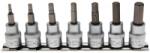 BGS technic 7 részes bit dugókulcs készlet, imbusz 3/8" sínen (BGS-5107) (BGS-5107)