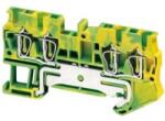 Schneider Electric Rugós egyszintes földelőkapocs 2x2 csatlakozás 5, 2 mm 2, 5 mm2 zöld-sárga NSYTRR24PE (NSYTRR24PE)