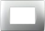 TEM SOFT Ezüst 3 modulos keret OS30ES (OS30ES)