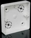 Kopos Kötődoboz Falon kívüli Műanyag 80 mm x 80 mm-ben x 16 mm LK 80R/1 HB (LK80R/1HB)