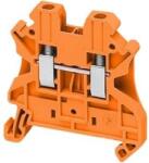 Schneider Electric Csavaros egyszintes átkötőkapocs 1x1 csatlakozás 5, 2 mm 2, 5 mm2 24A-es narancs NSYTRV22AR (NSYTRV22AR)