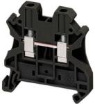 Schneider Electric Csavaros egyszintes átkötőkapocs 1x1 csatlakozás 6, 2 mm 4 mm2 32A-es fekete NSYTRV42BK (NSYTRV42BK)