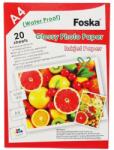 Foska Фото хартия, A4, 230 g/m2, гланц, 20 листа (W9601 230GSM)