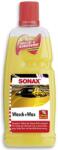 SONAX 313341 Wasch und Wax viaszos sampon, autósampon, 1 liter (313341)