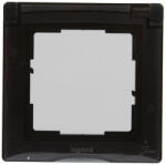 Legrand 721444 Suno 1-es keret, IP44, fekete (721444)