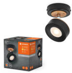 OSRAM LED spot lámpa fekete-natúr színben, 4, 8W (Pluto) (4058075833395)