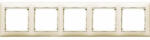 Legrand 774355 Valena 5-ös keret, vízszintes, elefántcsont (774355)