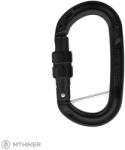 Singing rock OXY BC csavaros karabiner, fekete