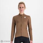 Sportful Sportos Checkmate Thermal női mez, bőr/antracit/grapefruit vörös (L)