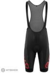 Briko CLASSIC BIBSHORT 2.0 nadrág, fekete/piros (L)