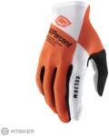  100% CELIUM kesztyű, Fluo narancs/fehér (M)