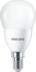 Philips LED izzó, E14, kisgömb, P48, 7W, 806lm, 4000K, PHILIPS "CorePro (PLED55) - tutitinta