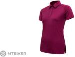 Sensor MERINO ACTIVE POLO női póló, lila (M)