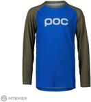 POC Ys Essential MTB LS gyerek mez, nátriumkék/epidotezöld (140/10 évesre)