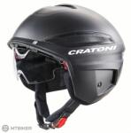 Cratoni Vigor sisak, fekete/fekete matt (S (54-55 cm))