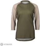 POC MTB Pure 3/4 női mez, epidot zöld/világos homokkő bézs (L)