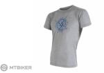 Sensor MERINO ACTIVE PT COMPASS póló, szürke (S) - mtbiker - 28 899 Ft