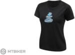 Sensor MERINO BLEND STONE női póló, fekete (M) - mtbiker - 24 399 Ft