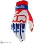  100% LANGDALE kesztyű, piros/fehér/kék (S)
