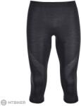 ORTOVOX 120 Competition Light 3/4 aláöltözet nadrág, black raven (XXL)
