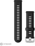 Garmin Forerunner 955 szíj, fekete/ezüst