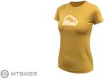 Sensor MERINO AIR SUMMIT női póló, mustár (S)